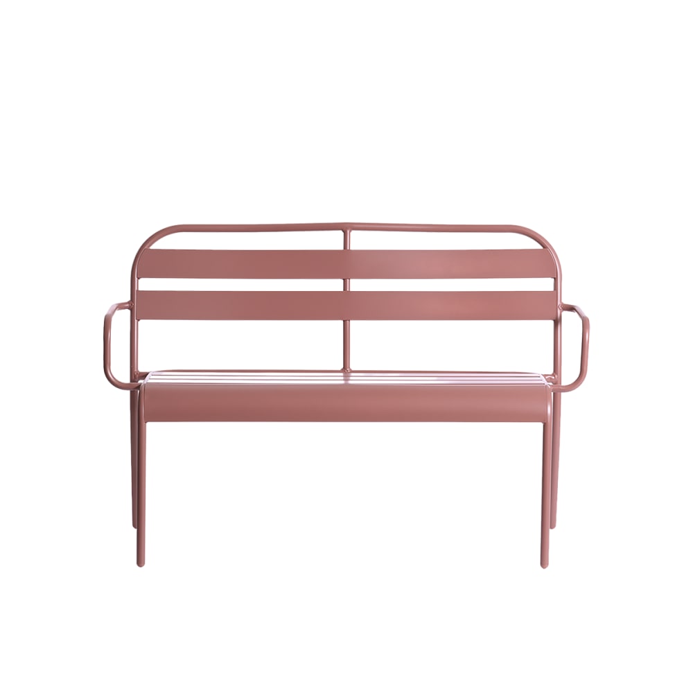 banc de jardin en aluminium
