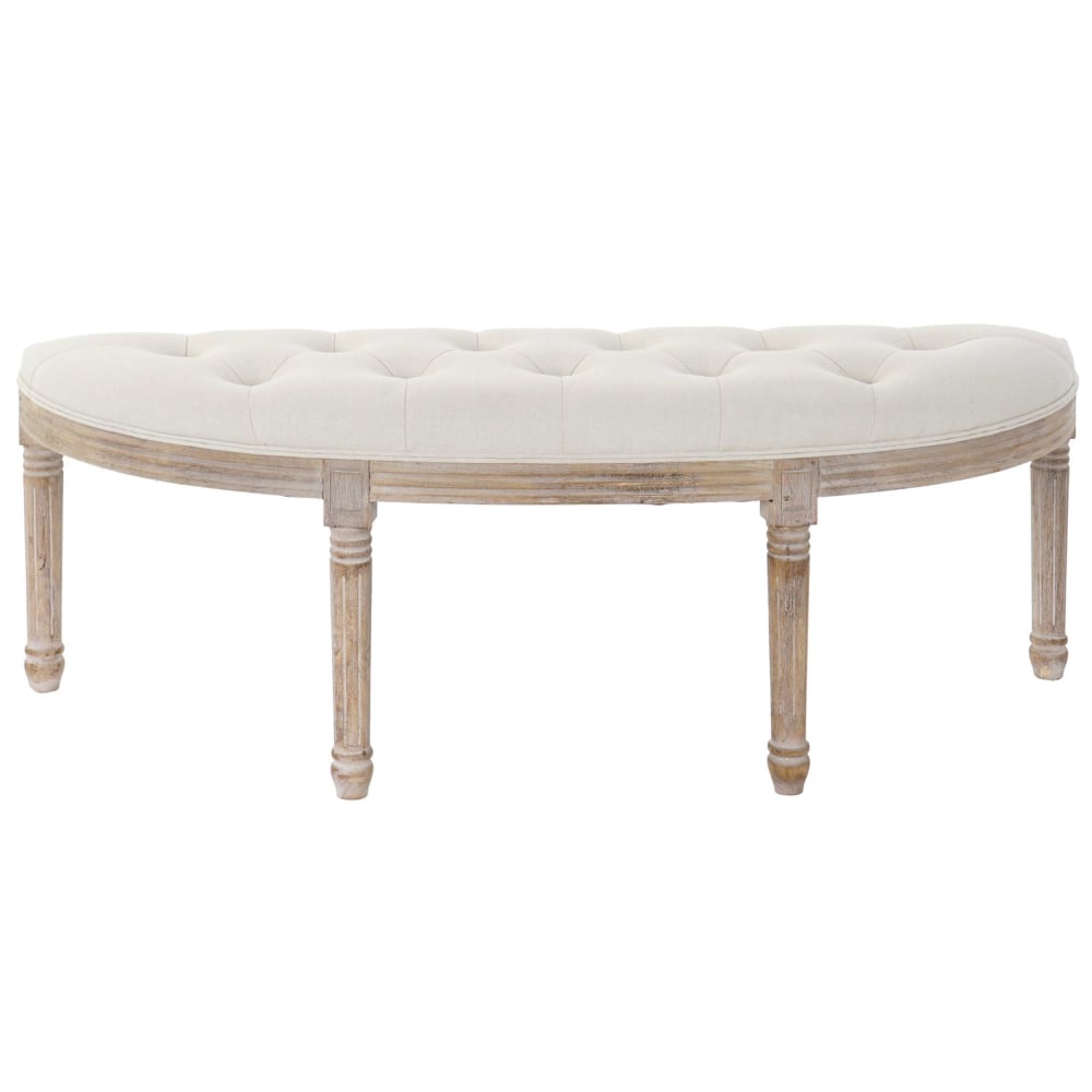 banquette en bois et