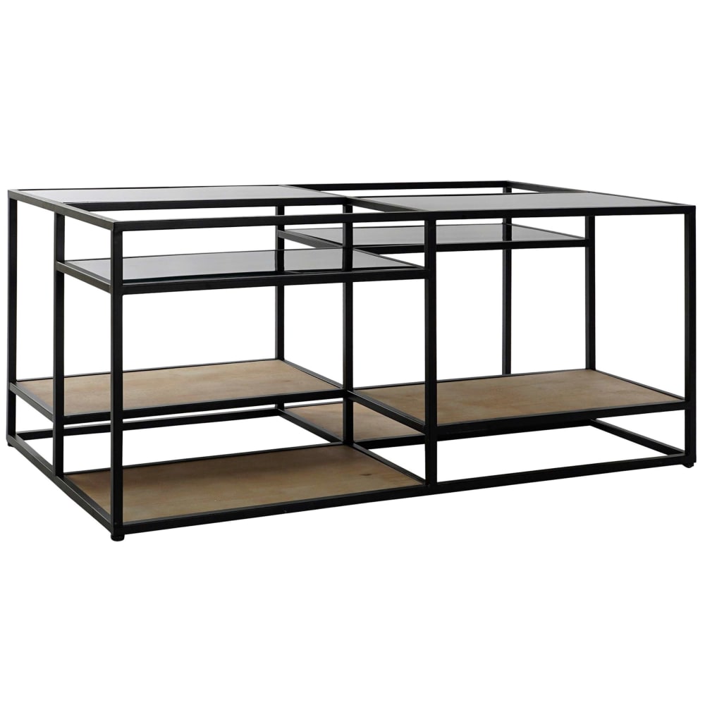 Table basse en acier