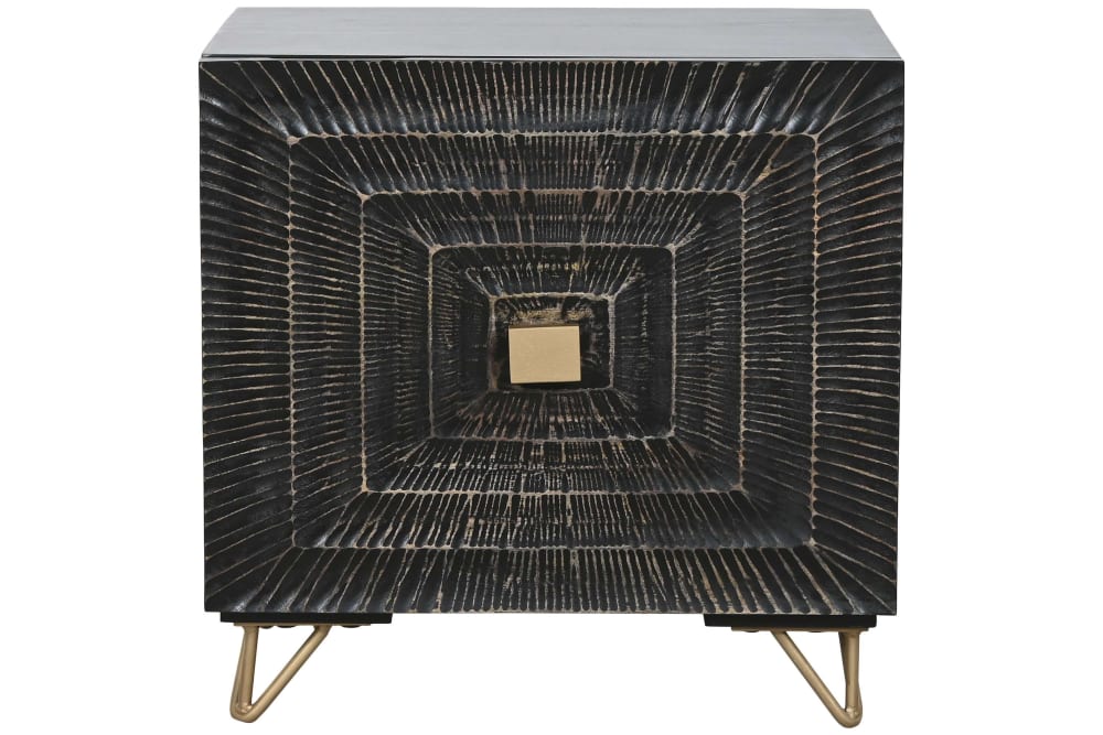 Table de chevet en bois