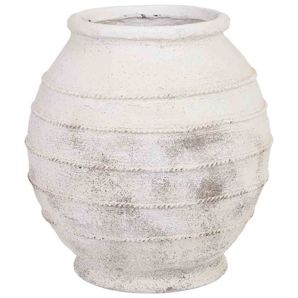 vase en magnésium blanc