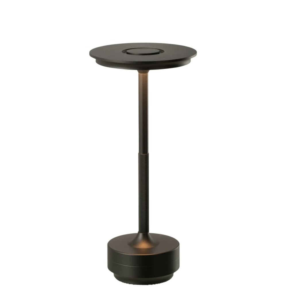 Lampe de table en plastique noire 12,8x27,8 cm — vue 3