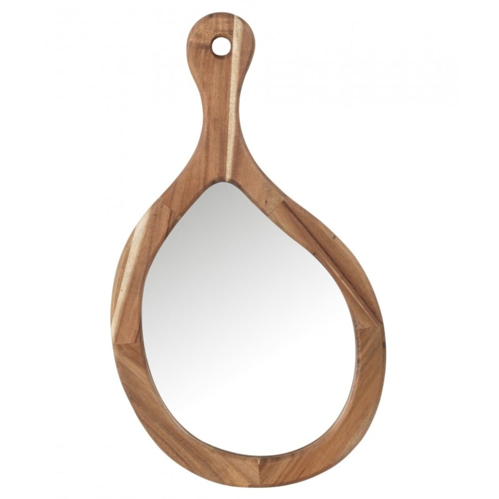 miroir palette en bois