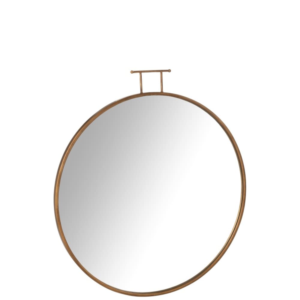 miroir en verre doré