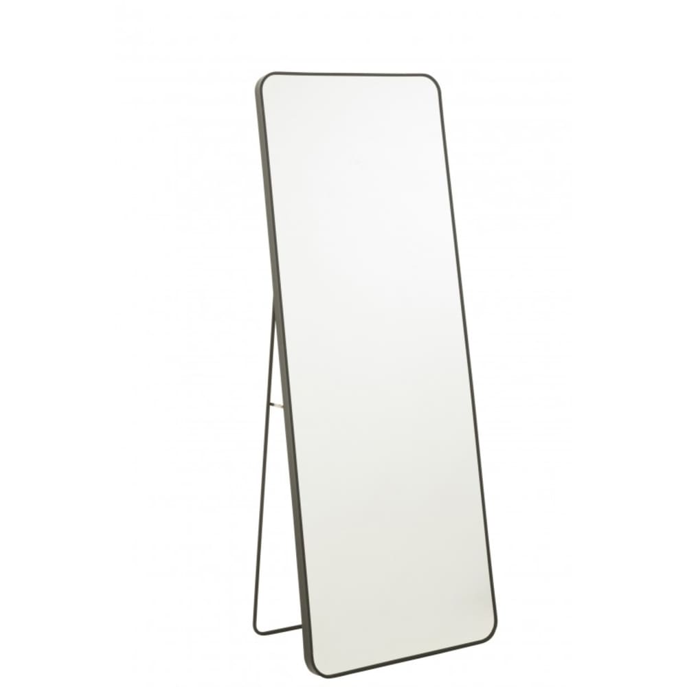Miroir sur pied en verre