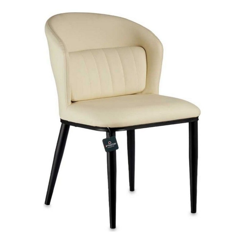fauteuil Crème Tissu