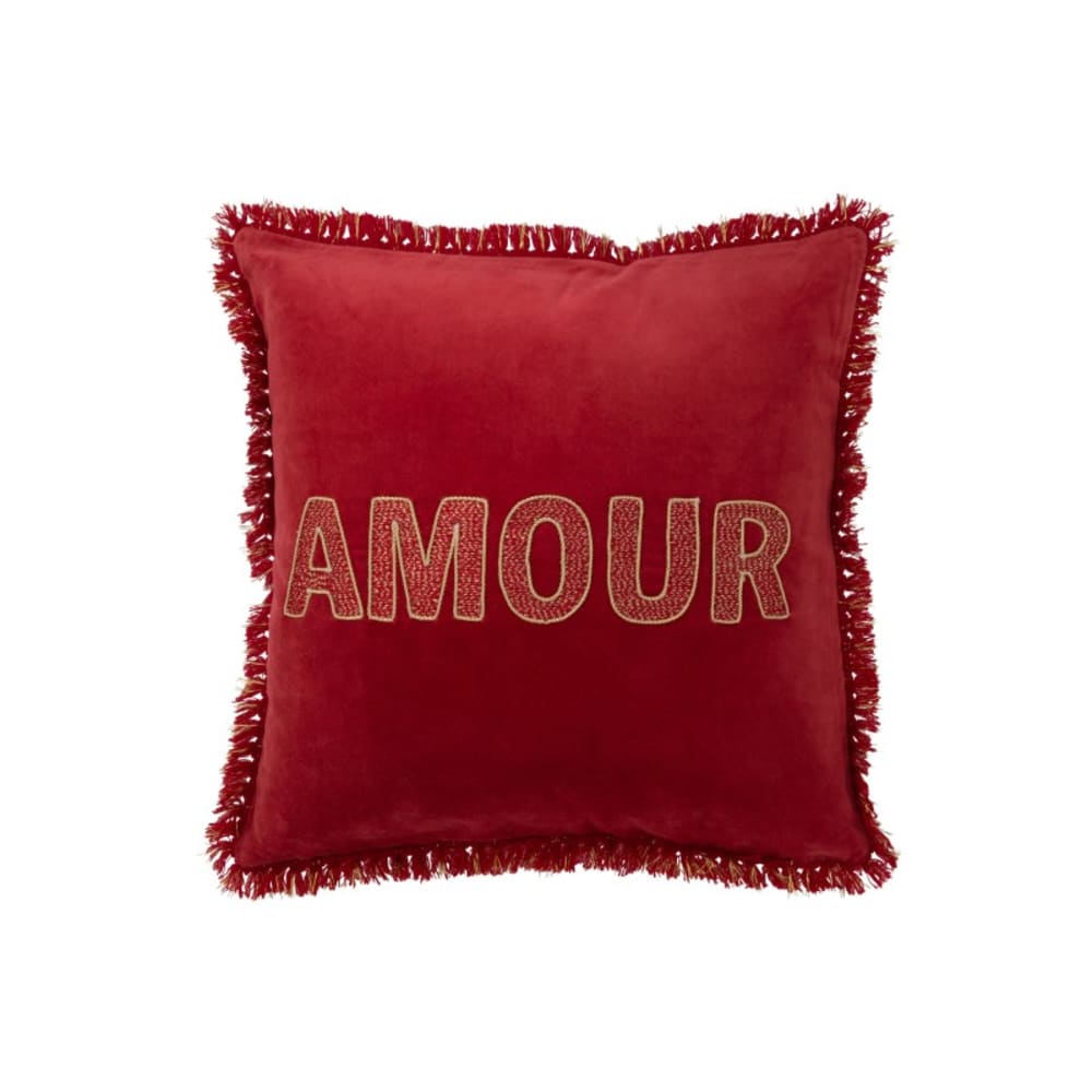 Coussin carré en textile