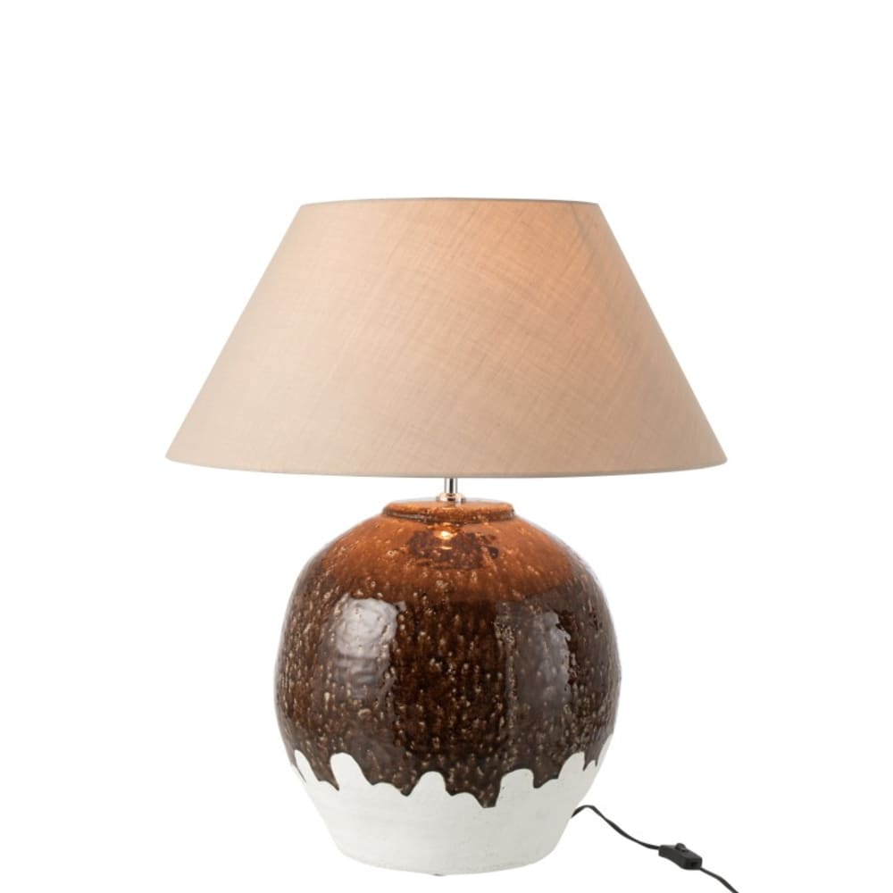 lampe de table bi-ton