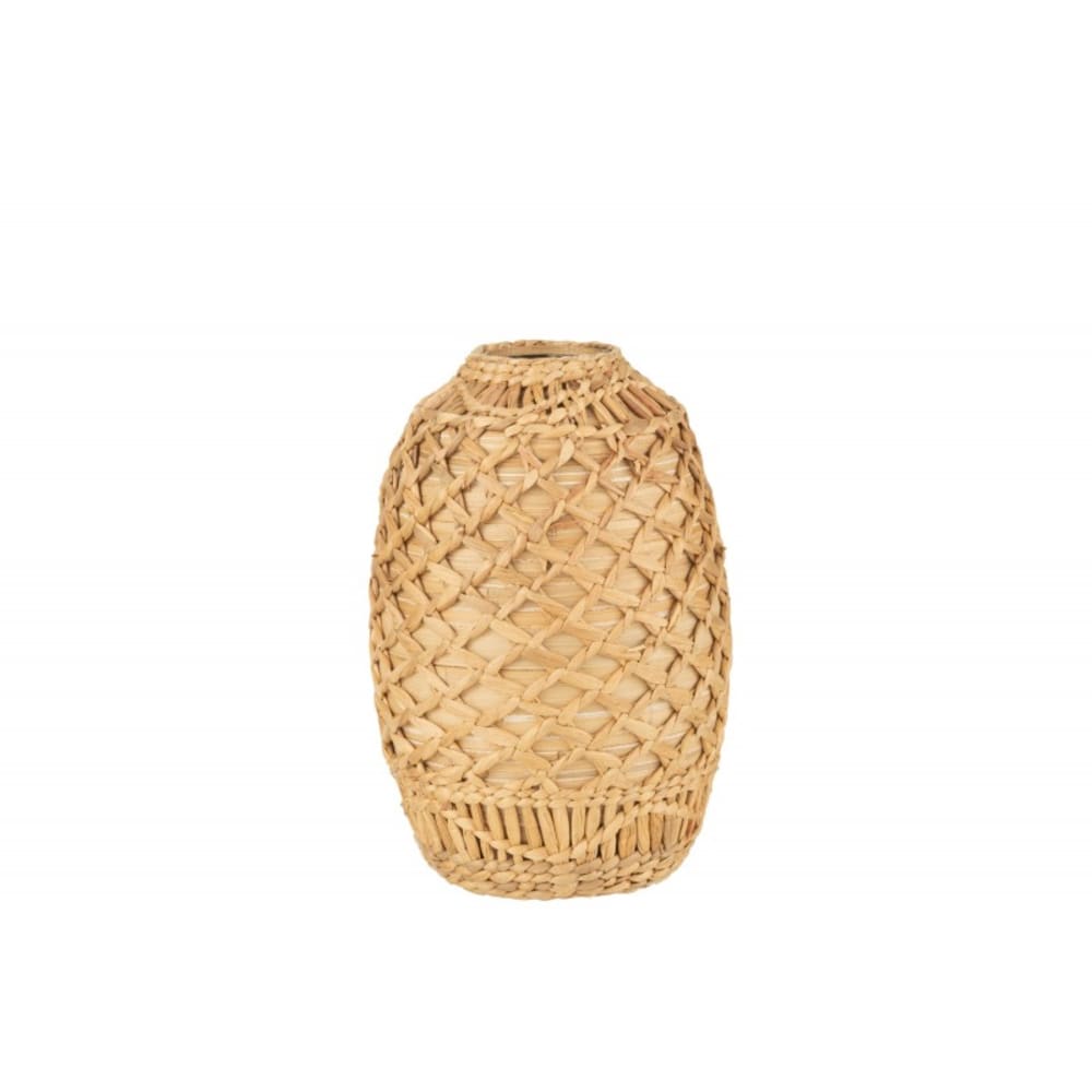 vase tressé en bois
