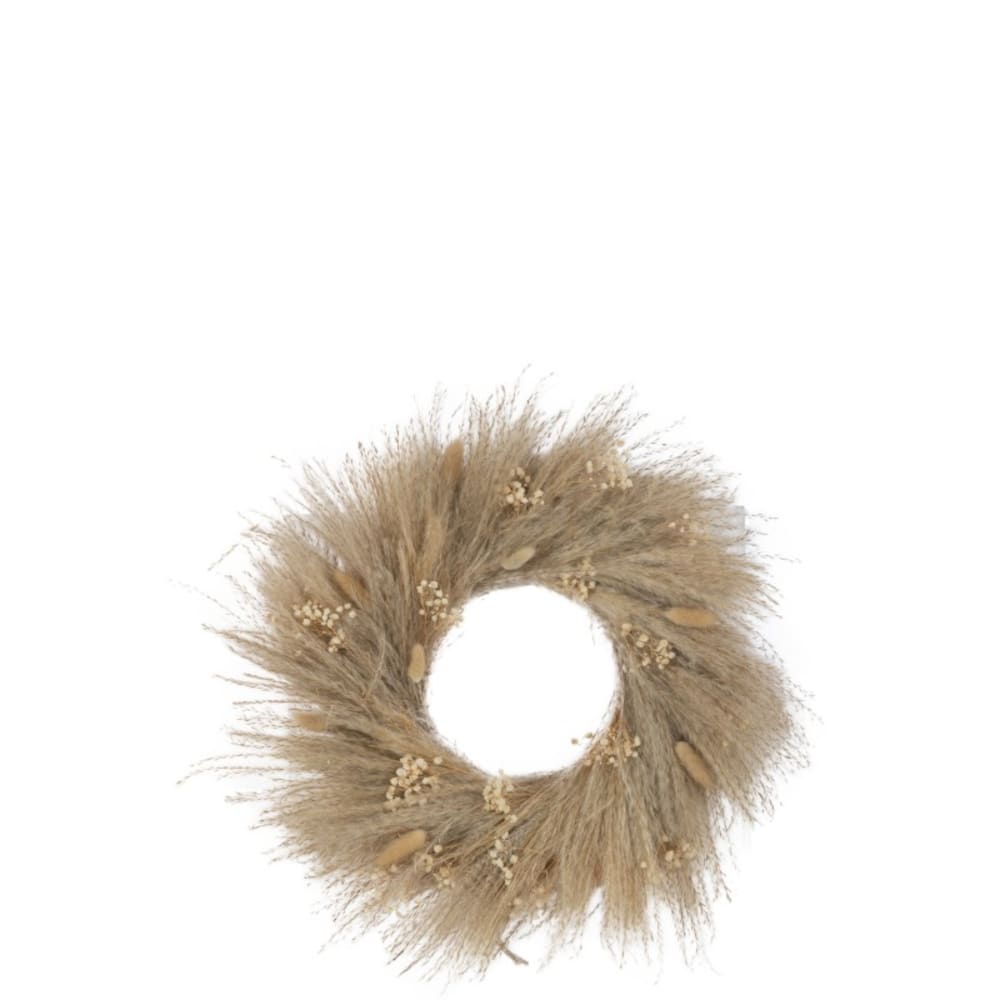 Couronne fleurs séchées