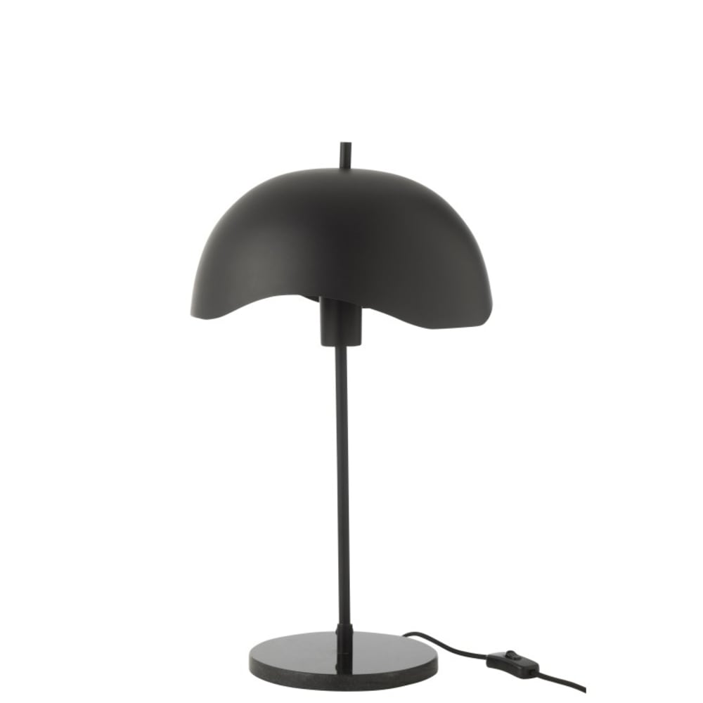 Lampe de table en métal noir 30x30x56 cm — vue 3