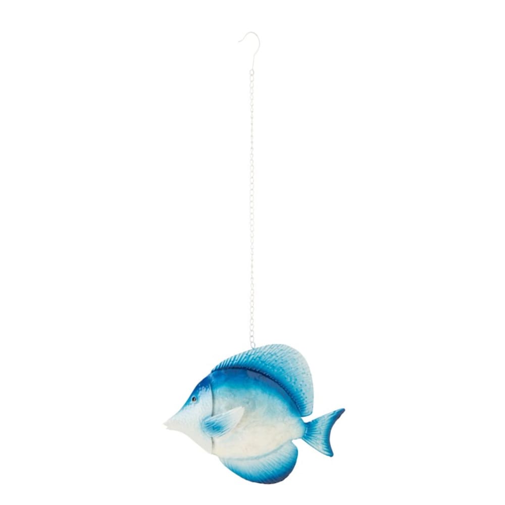 poisson suspendu en métal