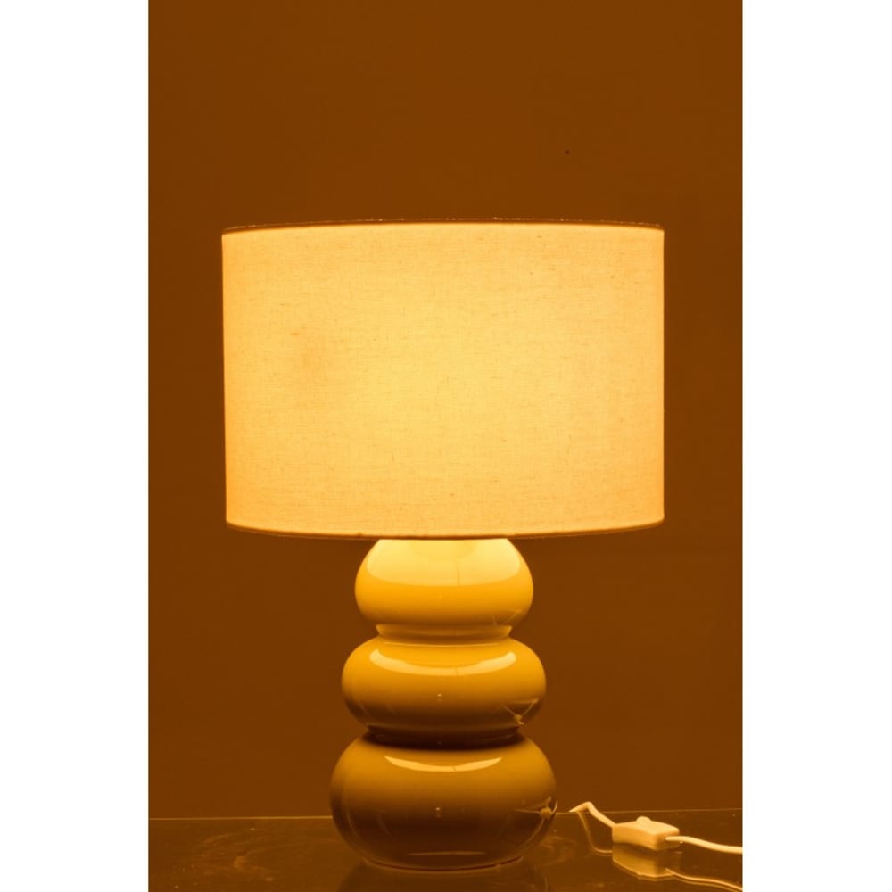 Lampe de table en céramique vert 33x33x48 cm — vue 3