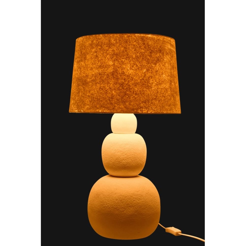 Lampe de table en céramique blanc 38x38x67 cm — vue 3