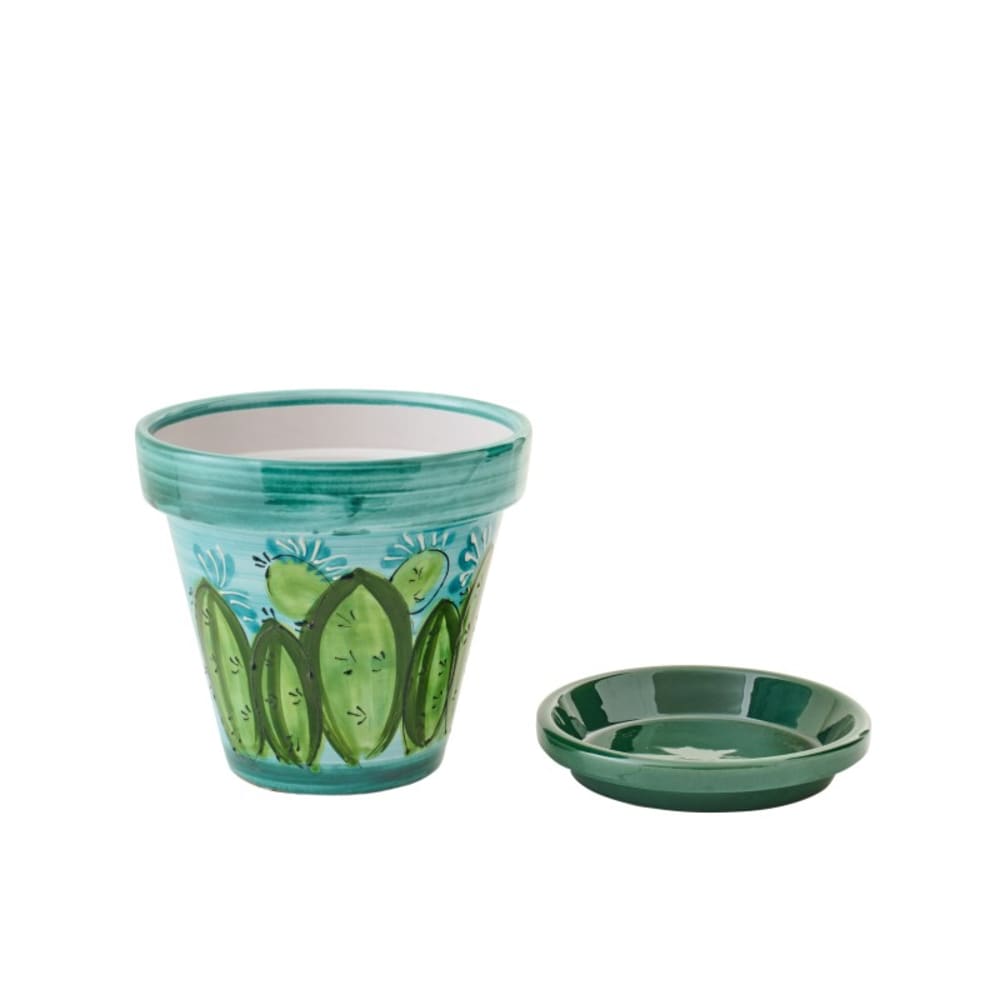 Cache-pot avec soucoupe