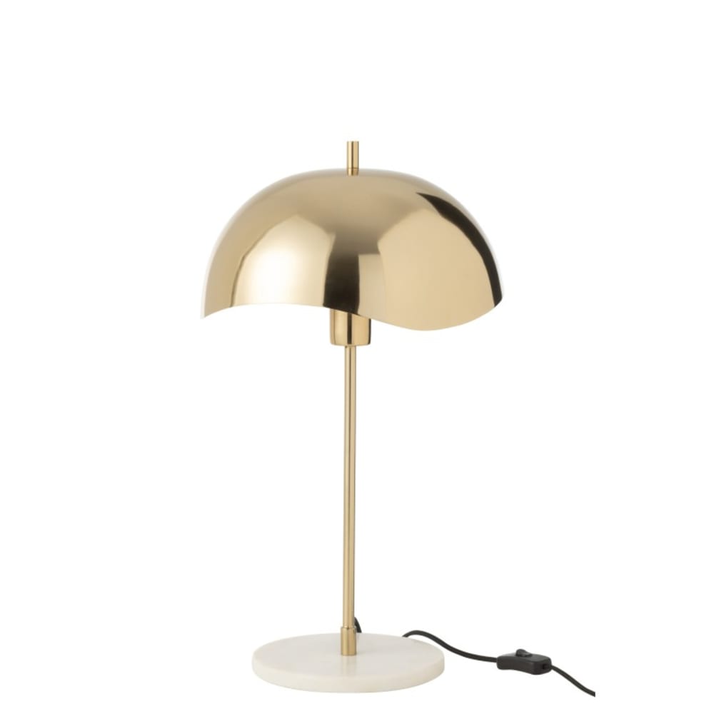 Lampe champignon en métal