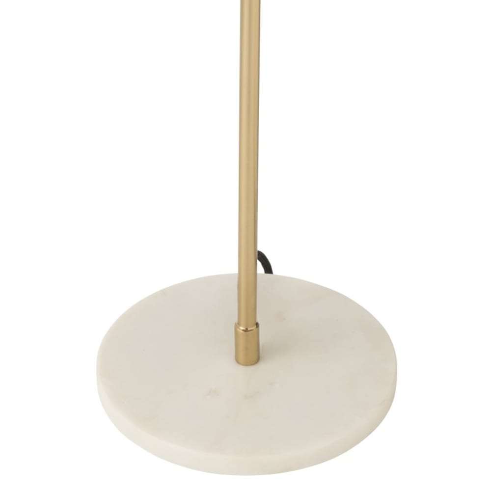 Lampe champignon en métal doré 30x30x56 cm — vue 3