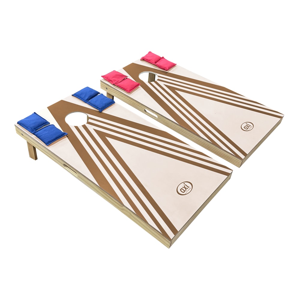 Cornhole mit 2 Holzbrettern - 8 Säckchen und Tragetasche - 120 x