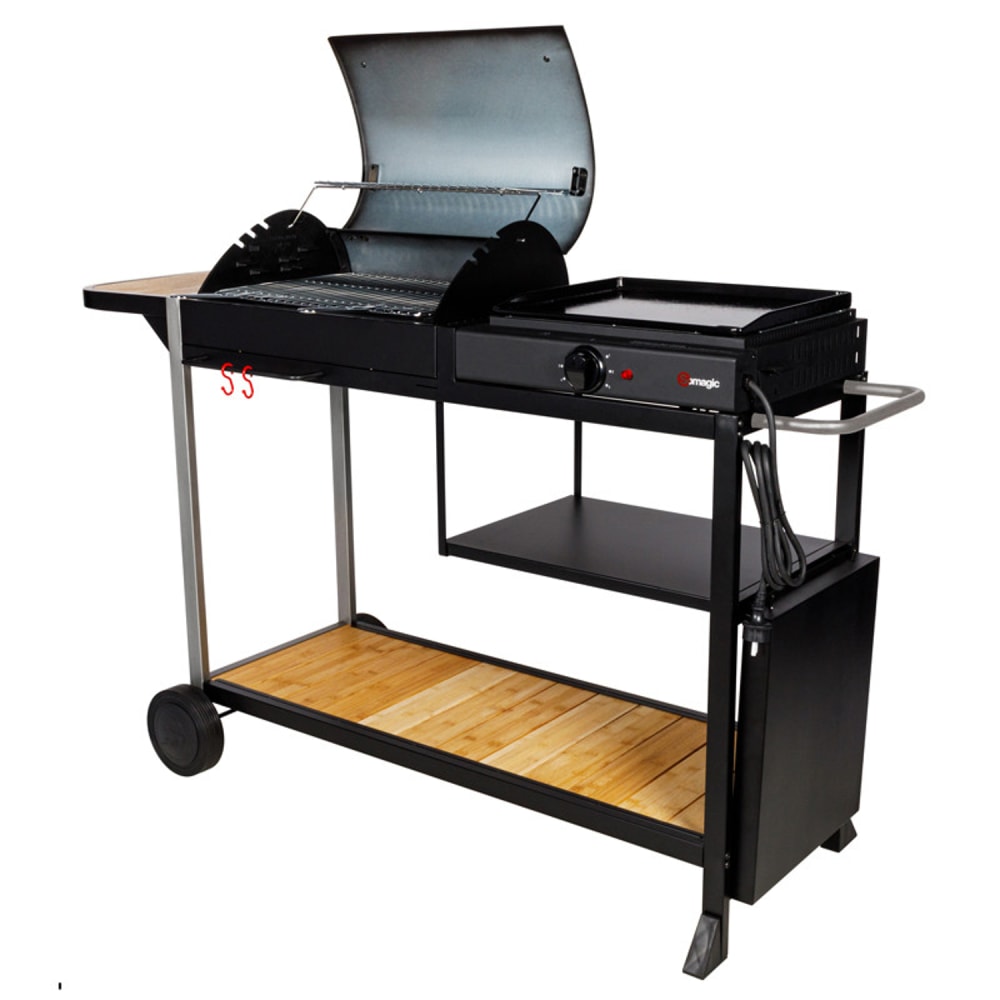 Barbecue plancha électrique - fonte