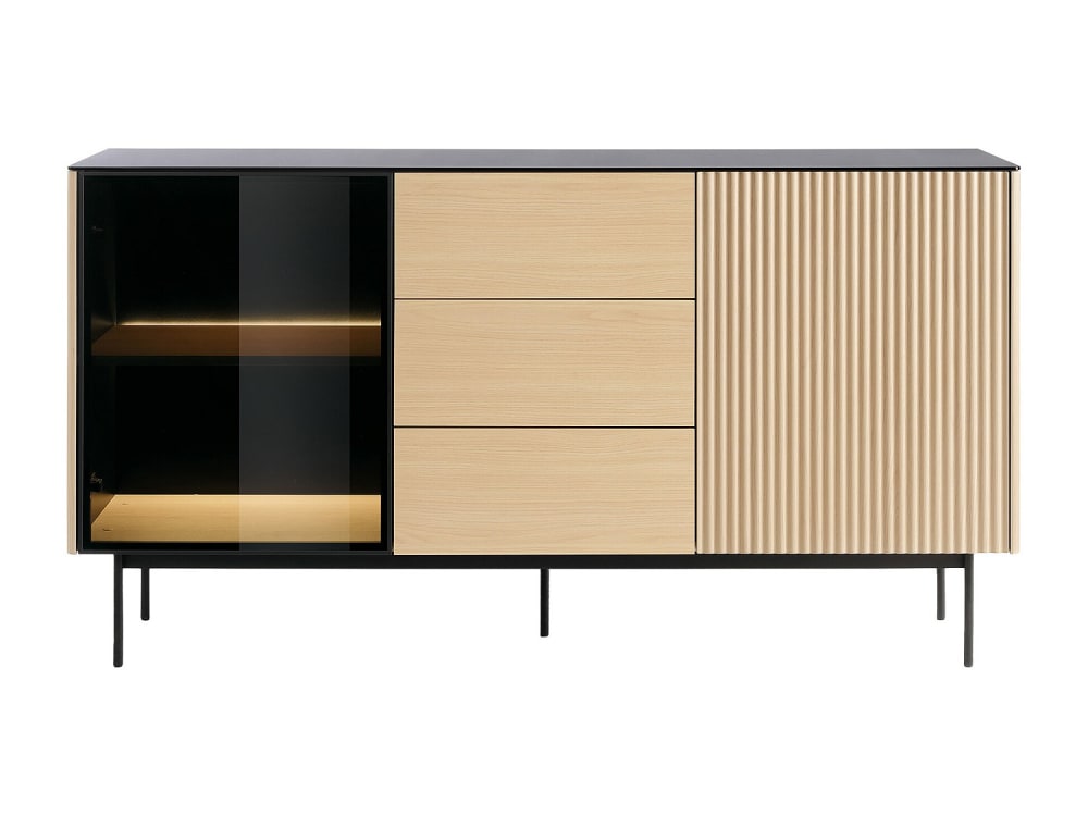 buffet mdf noir