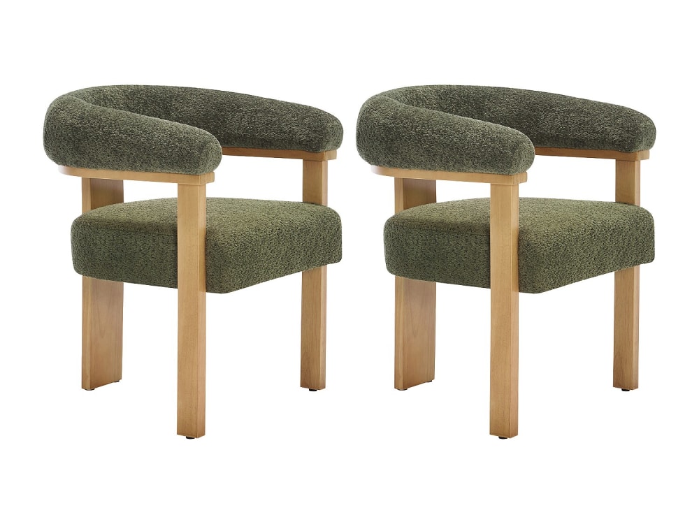 Lot de 2 chaises  kaki