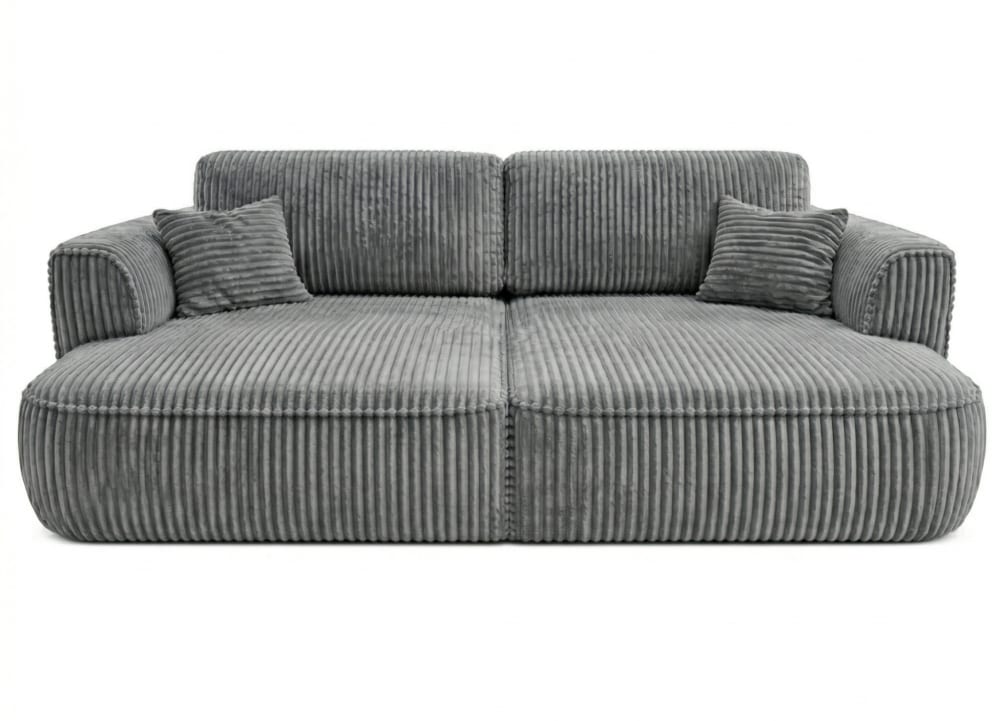 Canapé modulaire cozi - tissu gris