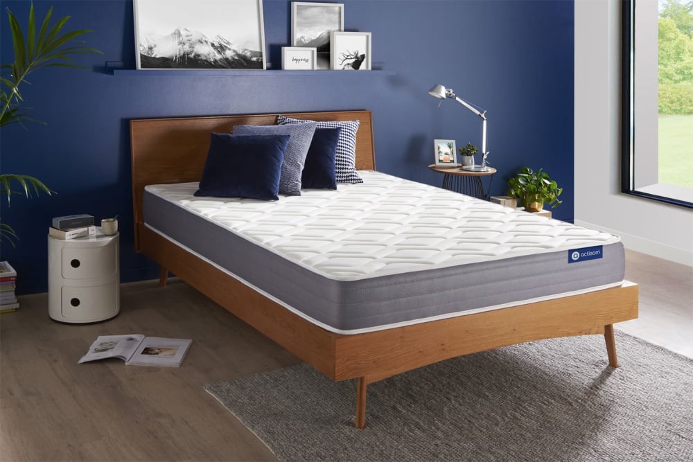Matratze aus Taschenfederkern und Memory-Schaum 180 x 220 cm,