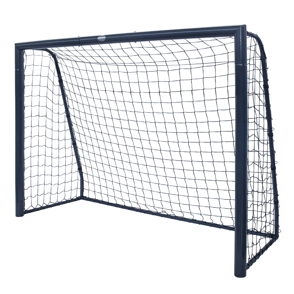 Axi Fußballtor für den Garten aus Metall 220 x 170 cm, anthrazit style modern GRAU METALL Kinder