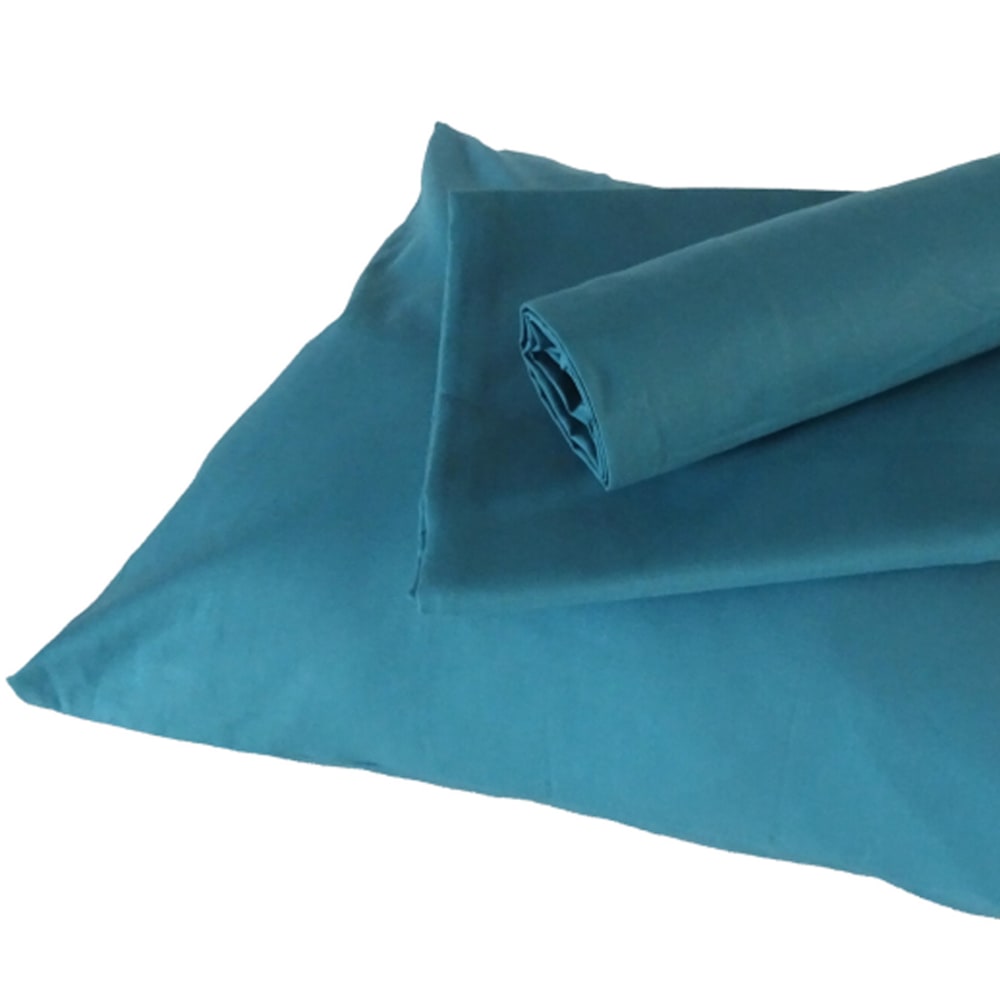 Home Maison Einfarbige Kinder-Bettdecke style modern Blau Öko-Tex Zertifikat Baumwolle