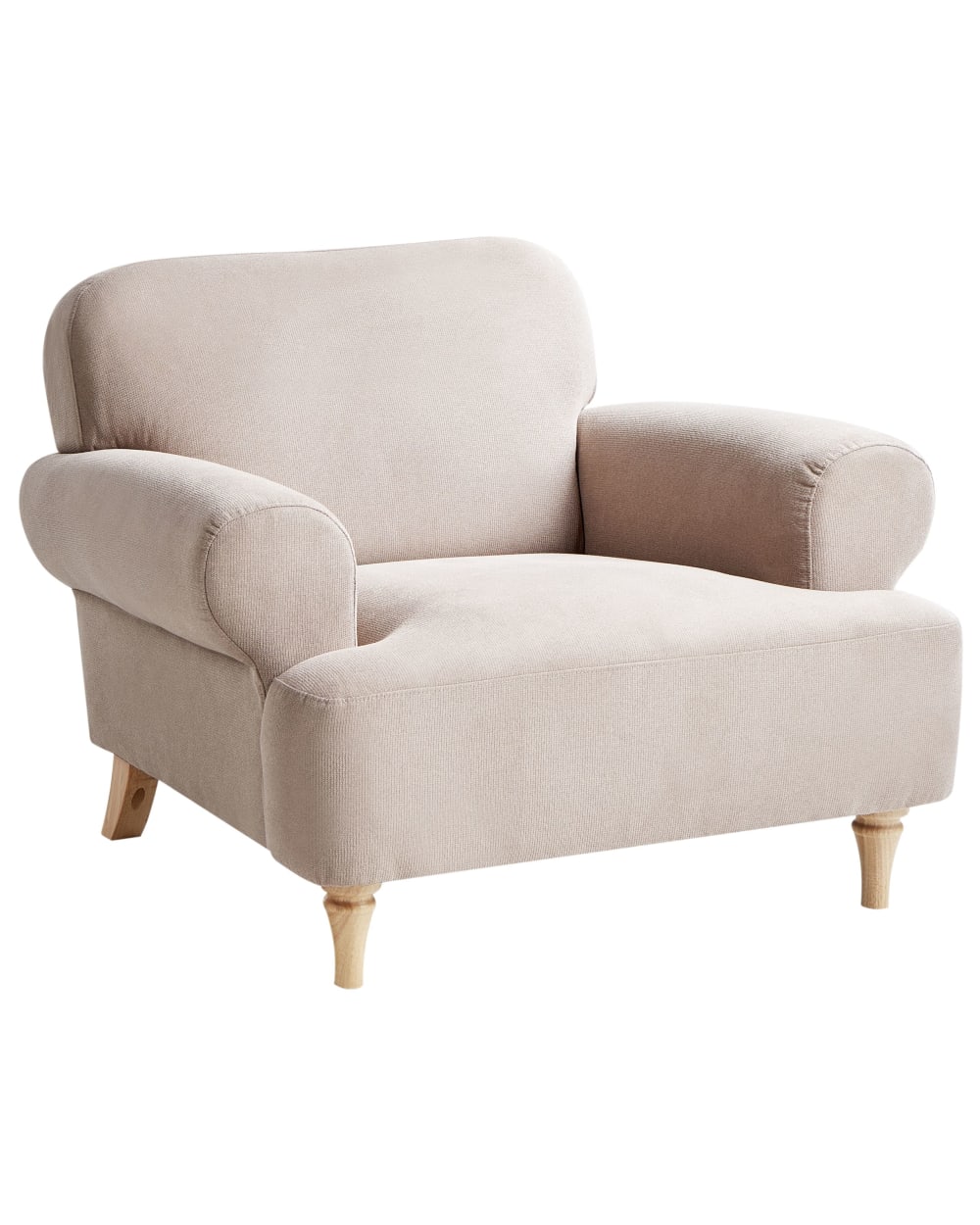 Sessel Aus Stoff 83Cm, Beige
