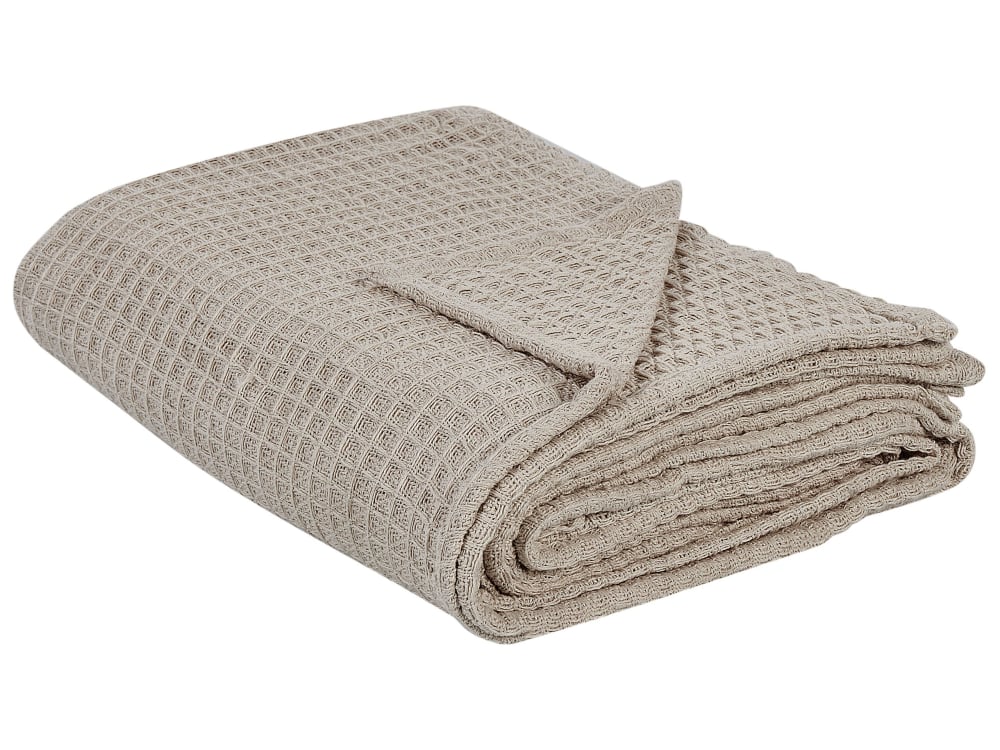 Tagesdecke Aus Baumwolle 220 X 200Cm, Beige