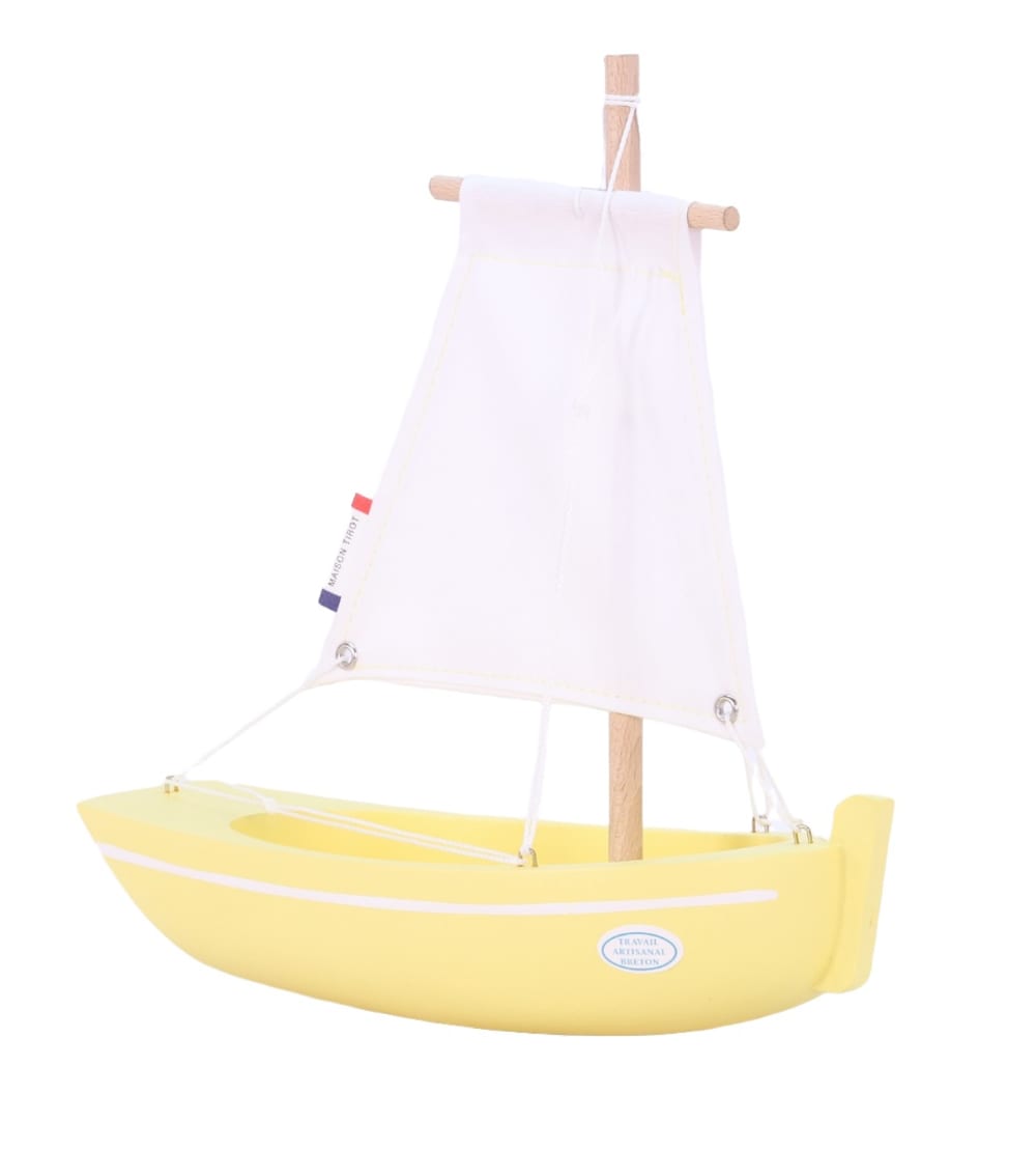 Maison Tirot Boot Le Misainier gelb 22cm - Holz
