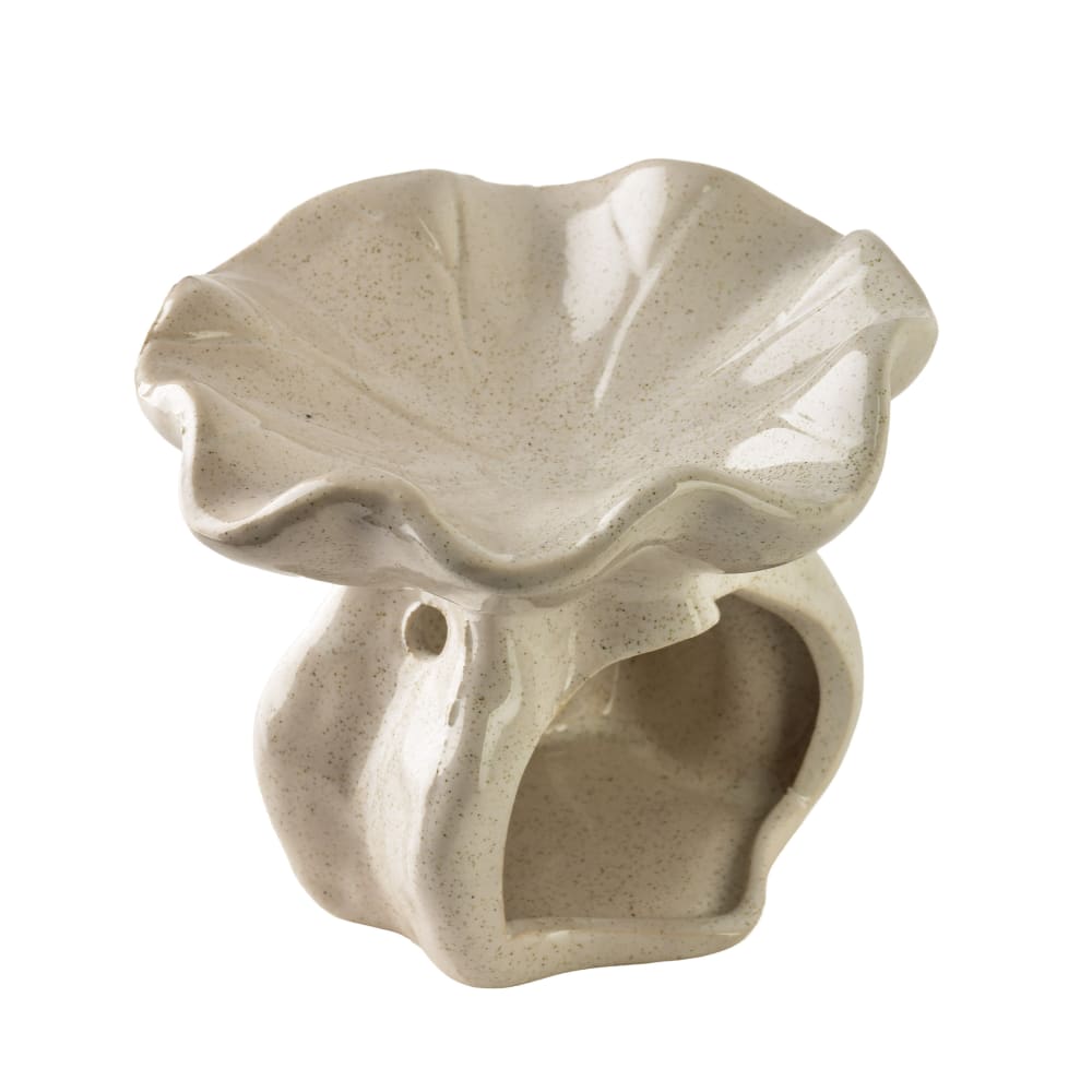 Duftlampe aus Keramik 10x10x9 cm Schwarz/Weiß - Maisons Du Monde