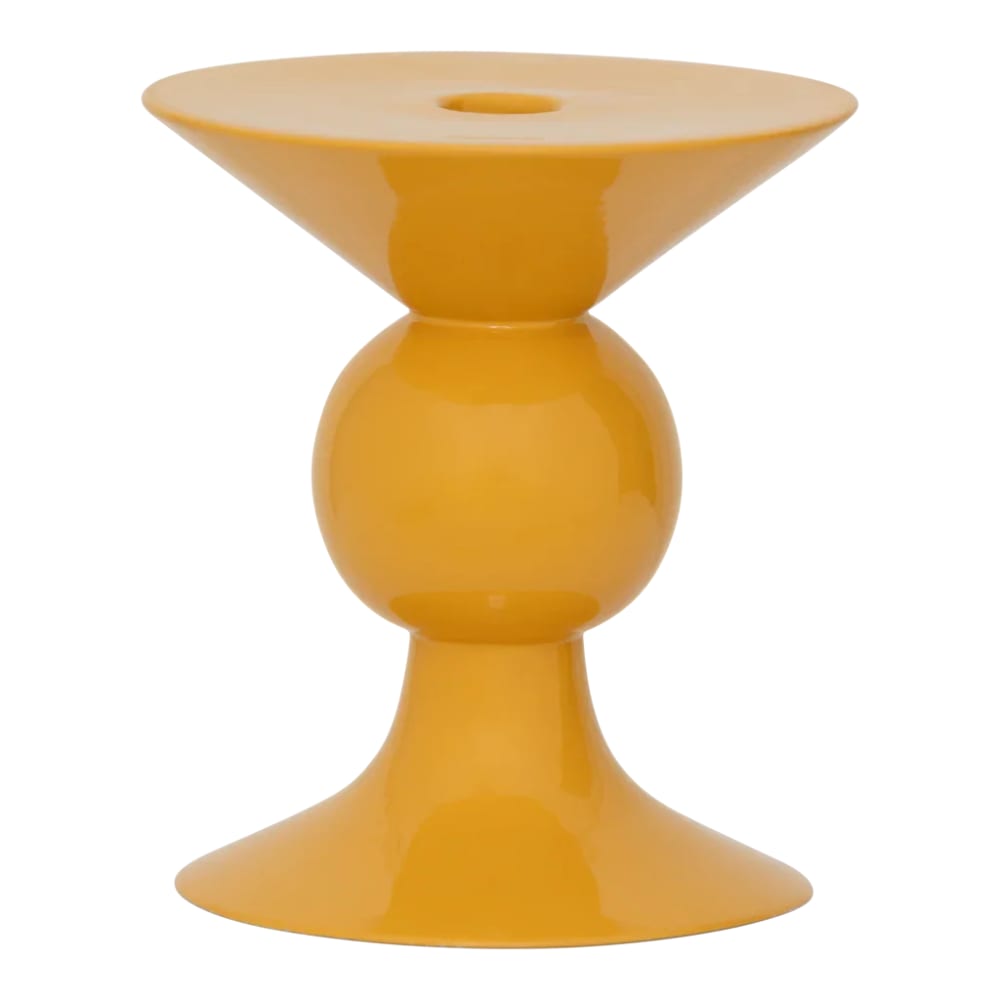 Urban Nature Culture Kerzenhalter aus Keramik orange Ø 13.5 * 15 cm orange Keramik