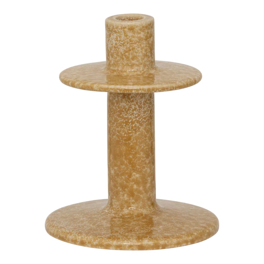 Urban Nature Culture Kerzenhalter aus Keramik braun Ø 14.5 * 18 cm - Keramik