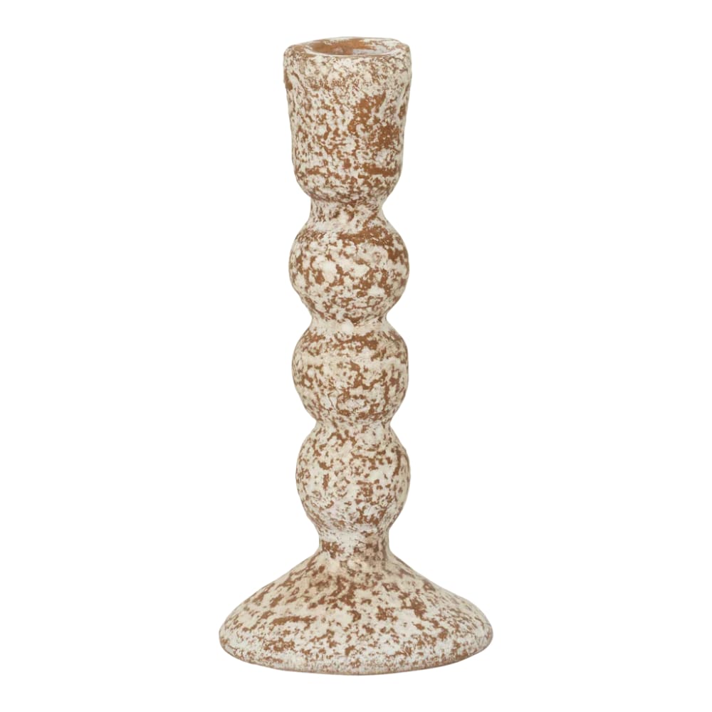 Urban Nature Culture Kerzenhalter aus Sonstiges braun Ø 7.5 * 17.5 cm - Naturfasern