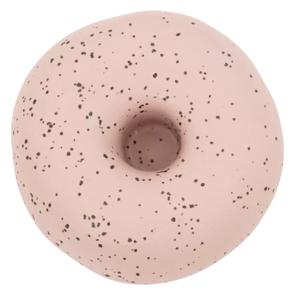 Kerzenhalter aus Keramik rosa Ø 10 * 4.5 cm - Maisons Du Monde