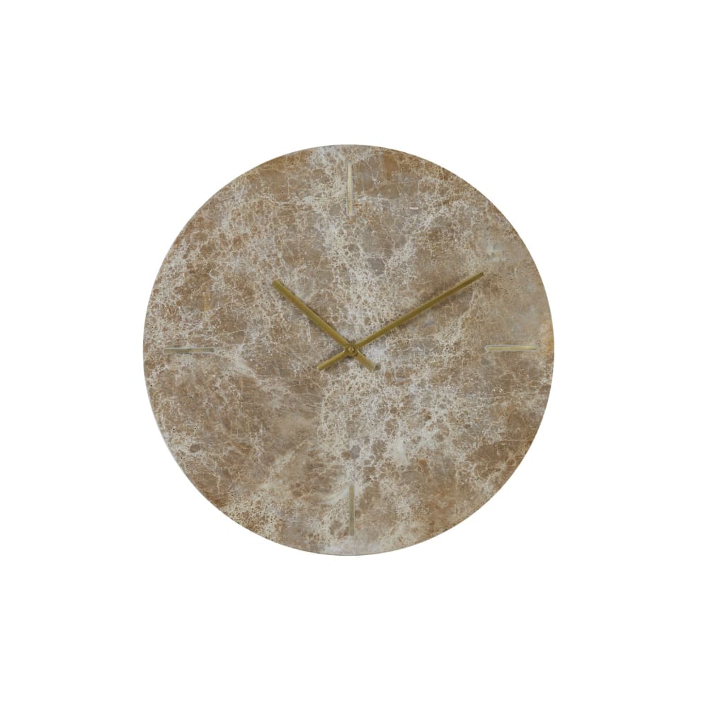 Horloge ciment brun ø43cm — Beyit
