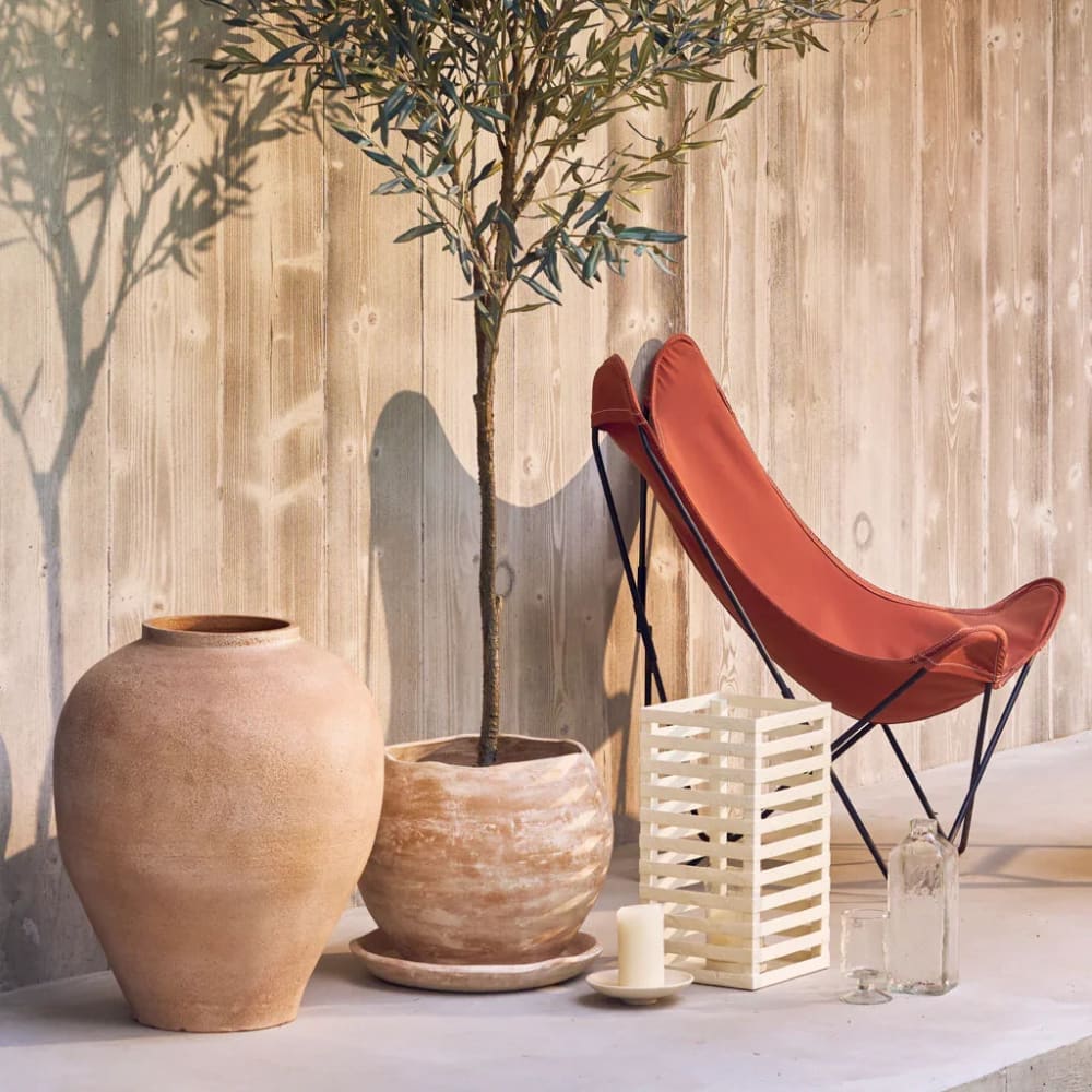 Kerzenhalter aus Aluminium weiß Ø 16 * 3.5 cm - Maisons Du Monde