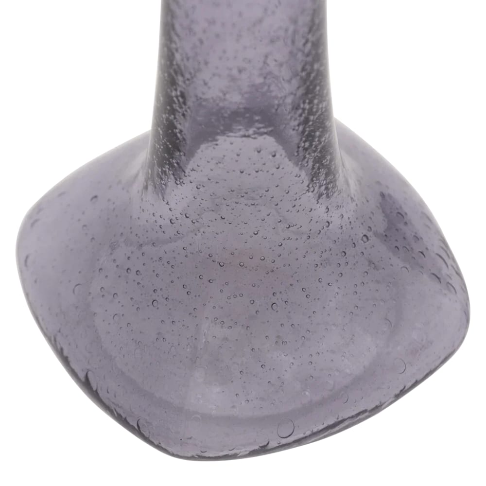 Bougeoir en verre violette 11.5 * 11.5 * 28 cm — vue 4