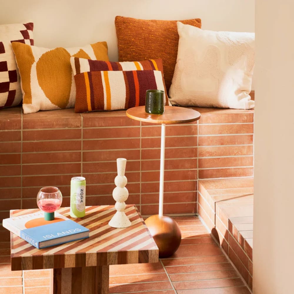 Kerzenhalter aus Keramik weiß Ø 8.5 * 23.5 cm - Maisons Du Monde
