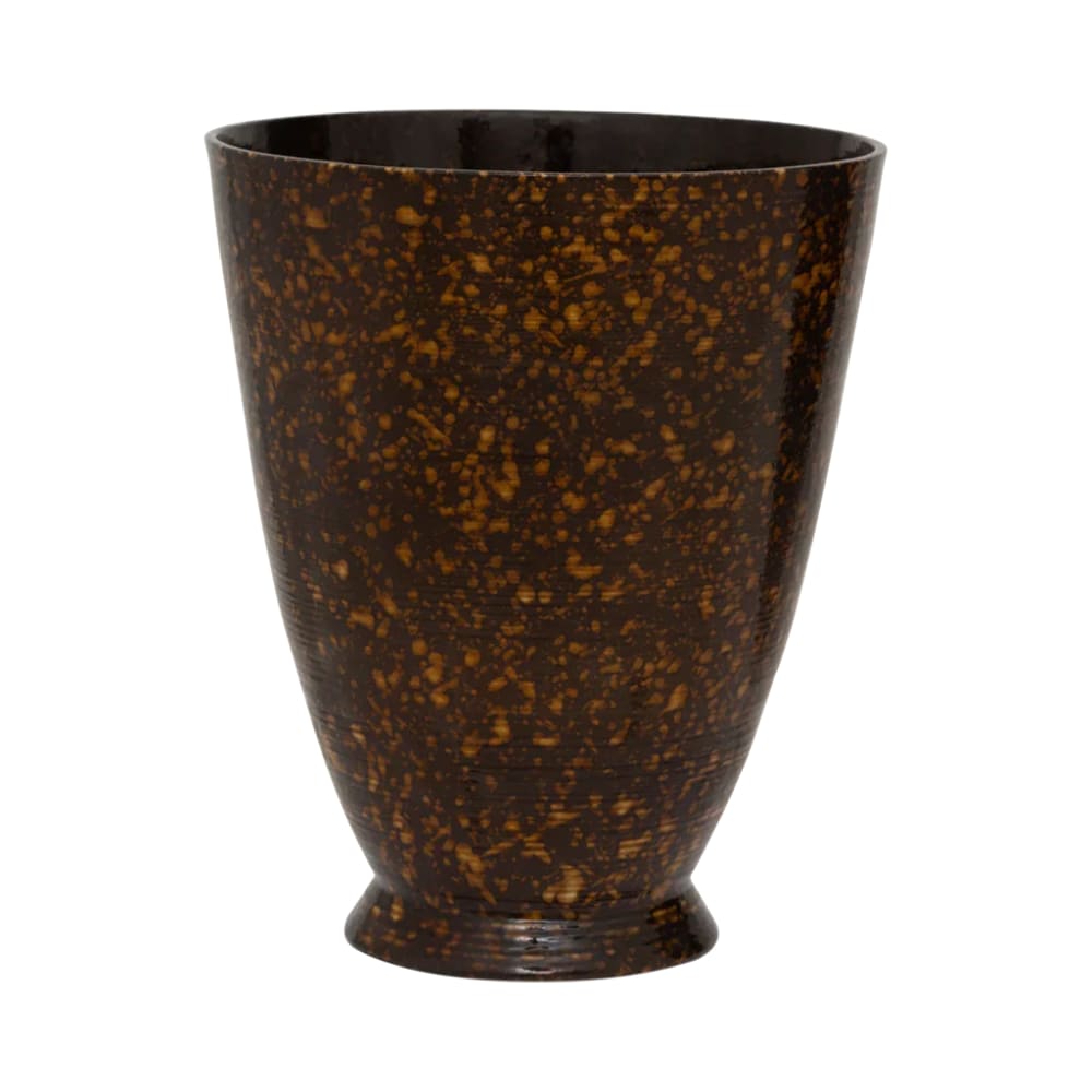 Pot en céramique marron ø 27.5 * 33 cm — vue 4