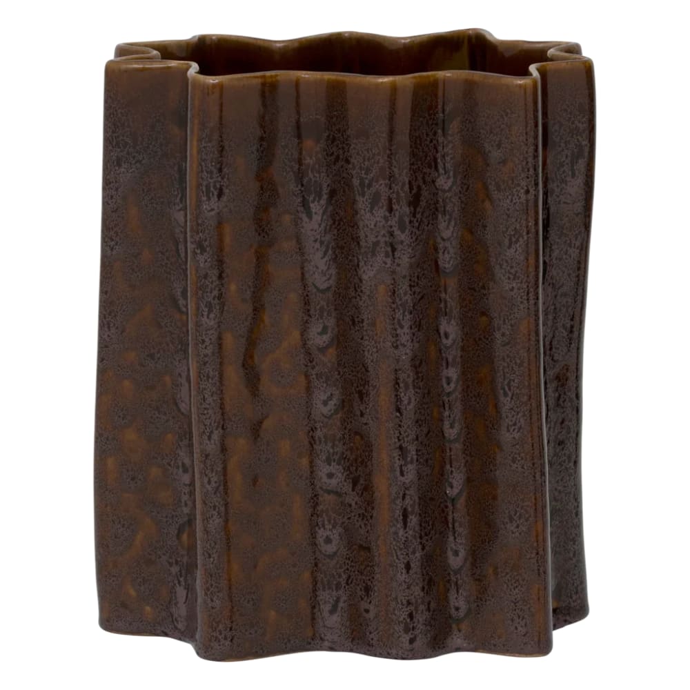 Pot en céramique violette 27 * 22 * 32 cm