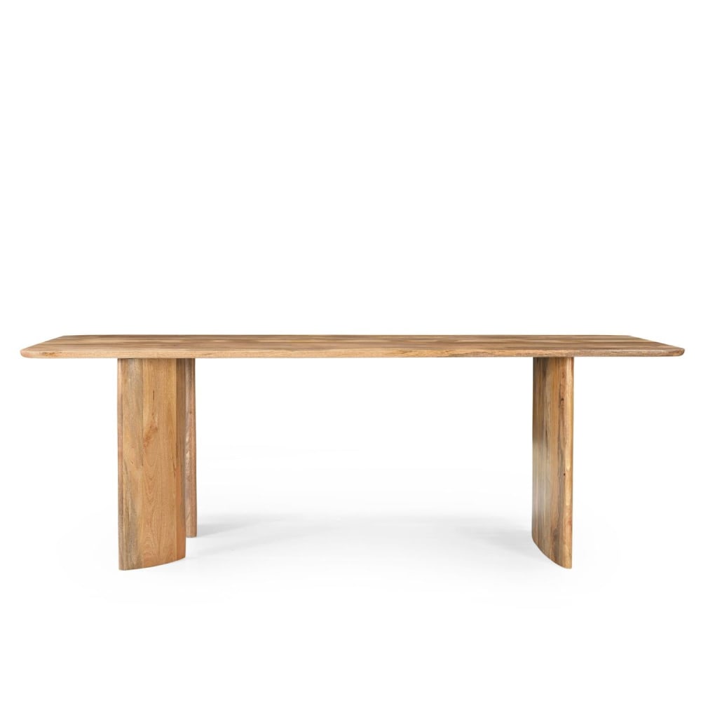 Benoa Esszimmertisch Jade aus Mangoholz 220cm, Hellbraun - -