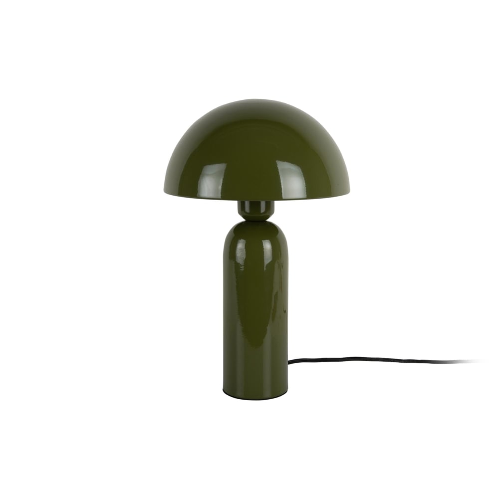 Lampe de table métal vert 22x22x35cm
