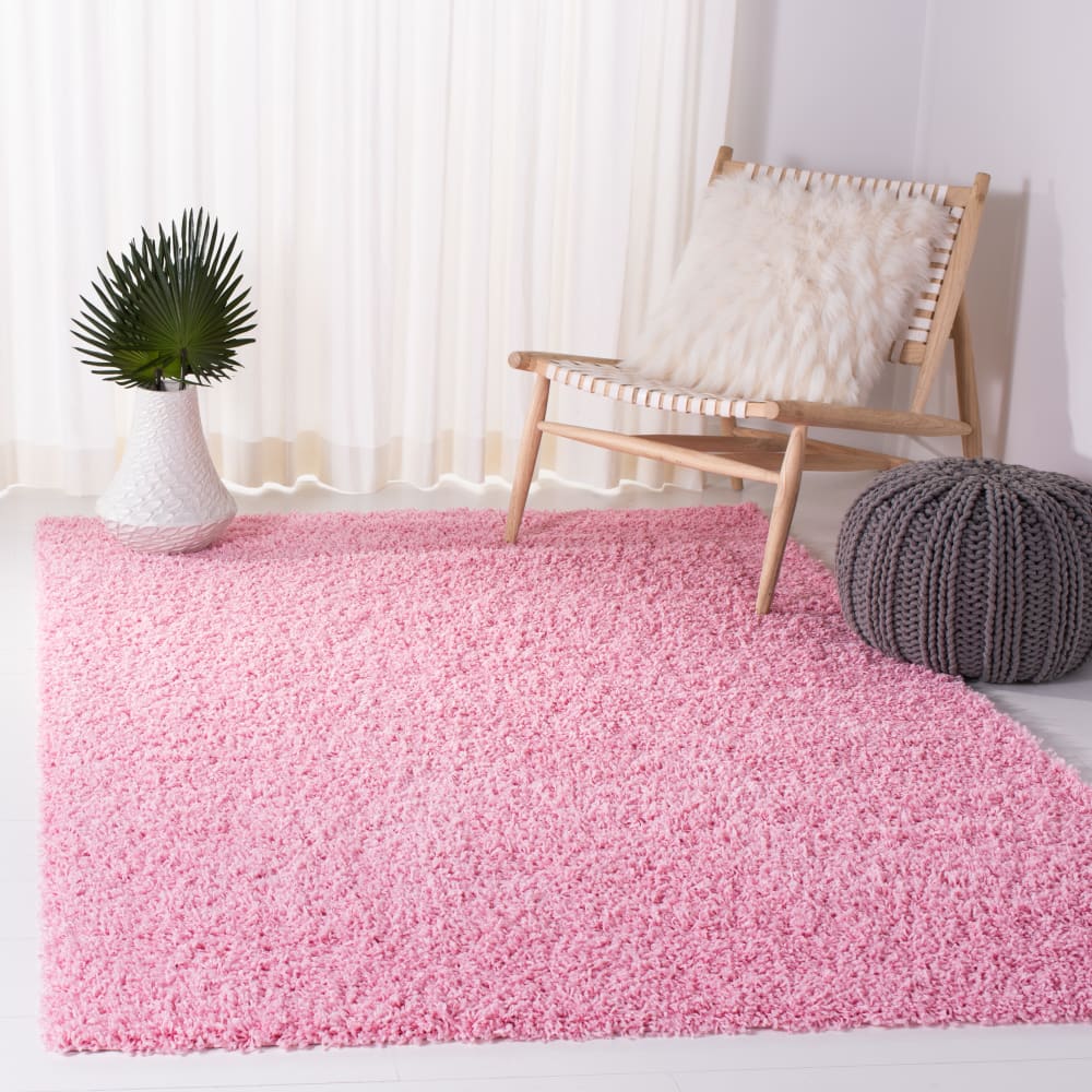 Polypropylen-Teppich in Rosa, 155 x 229 cm - Maisons Du Monde