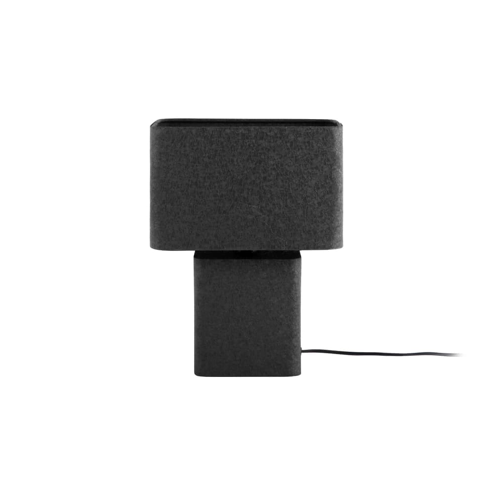 Leitmotiv Tischleuchte aus Metall, schwarz, 24x14x33cm style modern - Metall