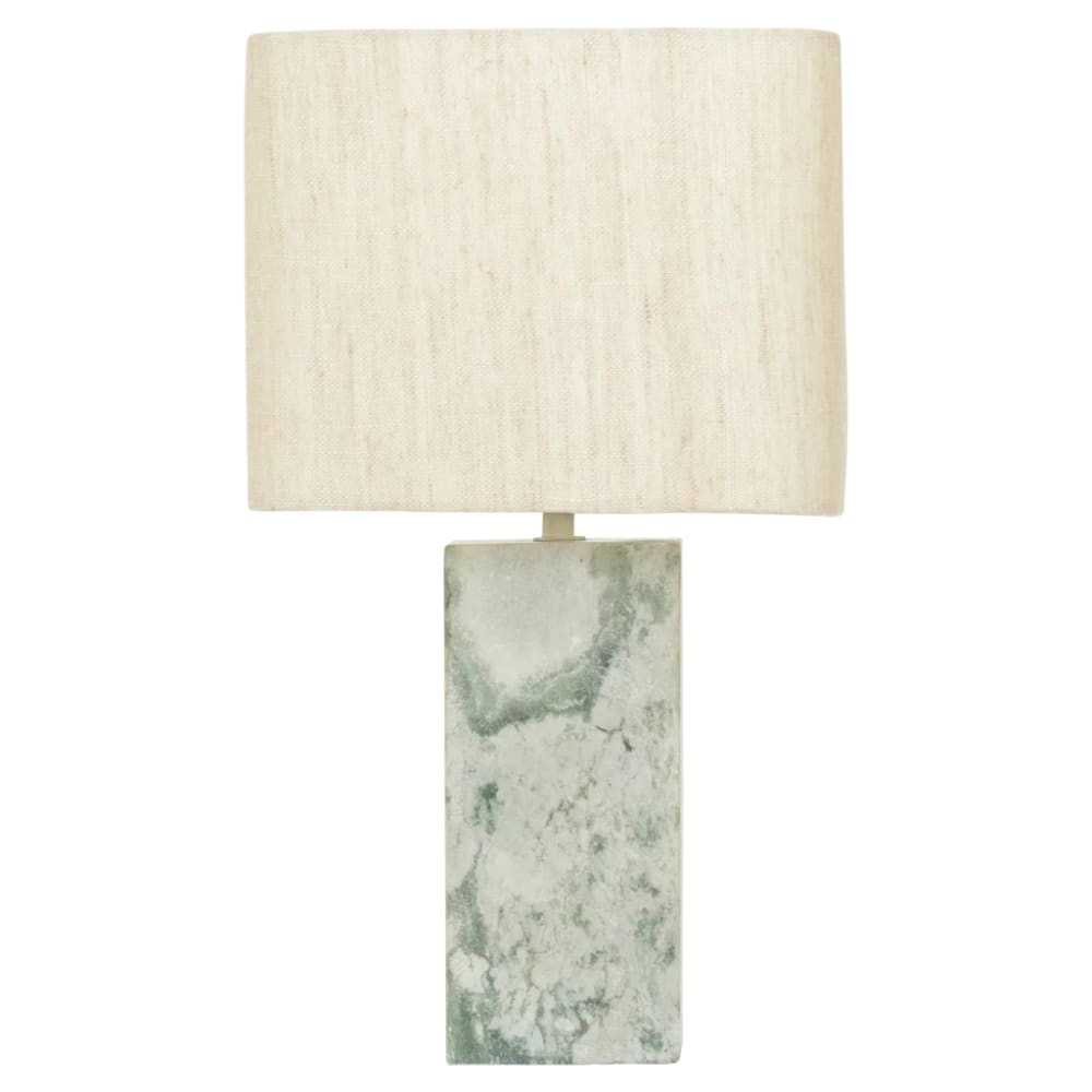 Urban Nature Culture Tischlampe aus Marmor grün 22 * 22 * 39 cm - Marmor