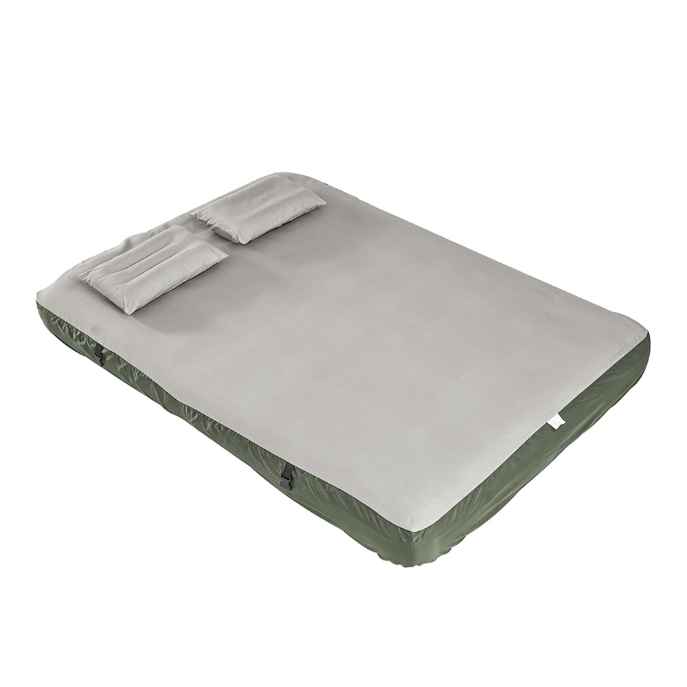 Luftbett Mit Integrierten Kissen OlivgrüN 191×137×22