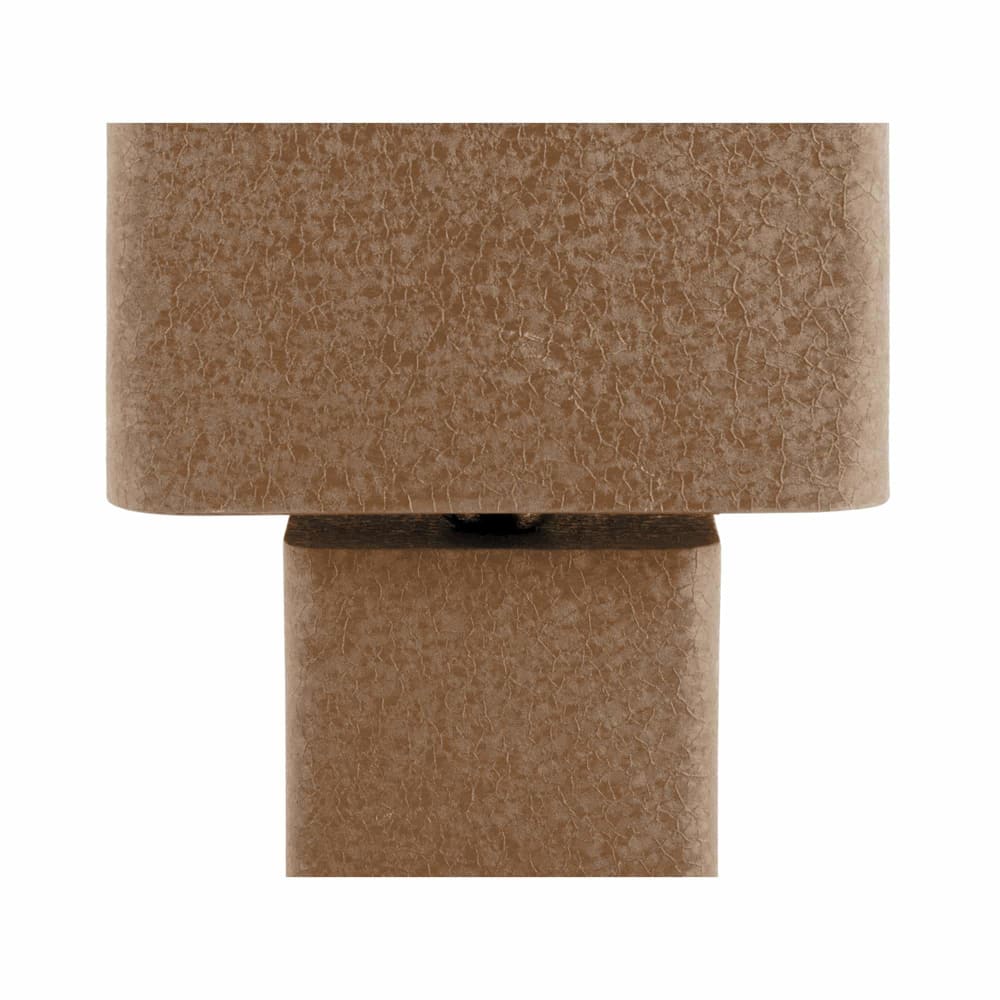 Tischleuchte aus Metall, mokka, 24x14x33cm - Maisons Du Monde